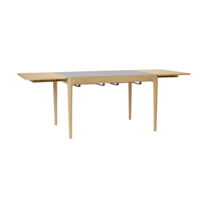 Table à manger Heart'n'Soul 90x120 cm, Oak-cloud grey Umage