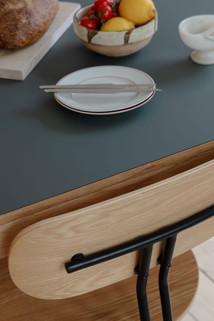 Table à manger Heart'n'Soul 90x120 cm, Oak-moss green Umage