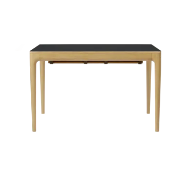 Table à manger Heart'n'Soul 90x120 cm - Oak-obsidian black - Umage