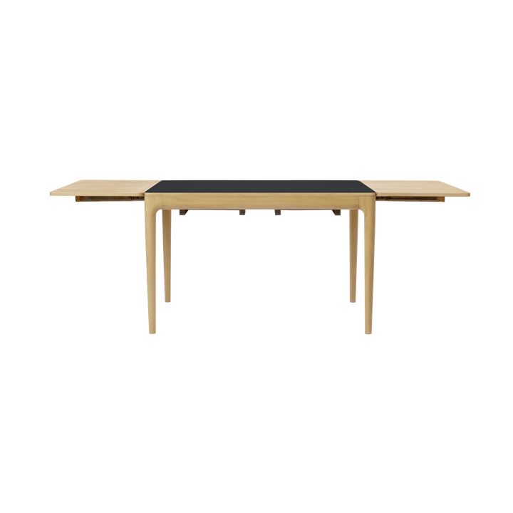 Table à manger Heart'n'Soul 90x120 cm, Oak-obsidian black Umage