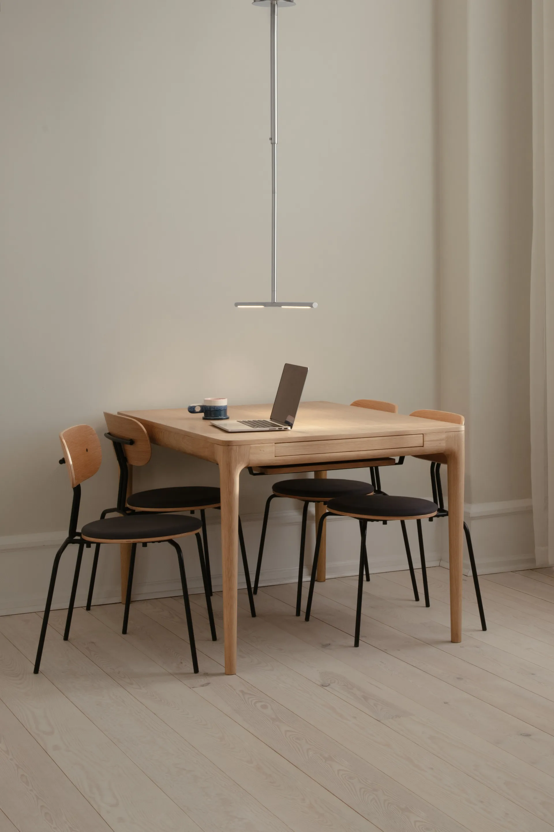 Table à manger Heart'n'Soul 90x120 cm, Oak Umage