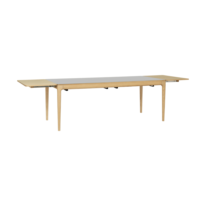 Table à manger Heart'n'Soul 90x200 cm, Oak-cloud grey Umage