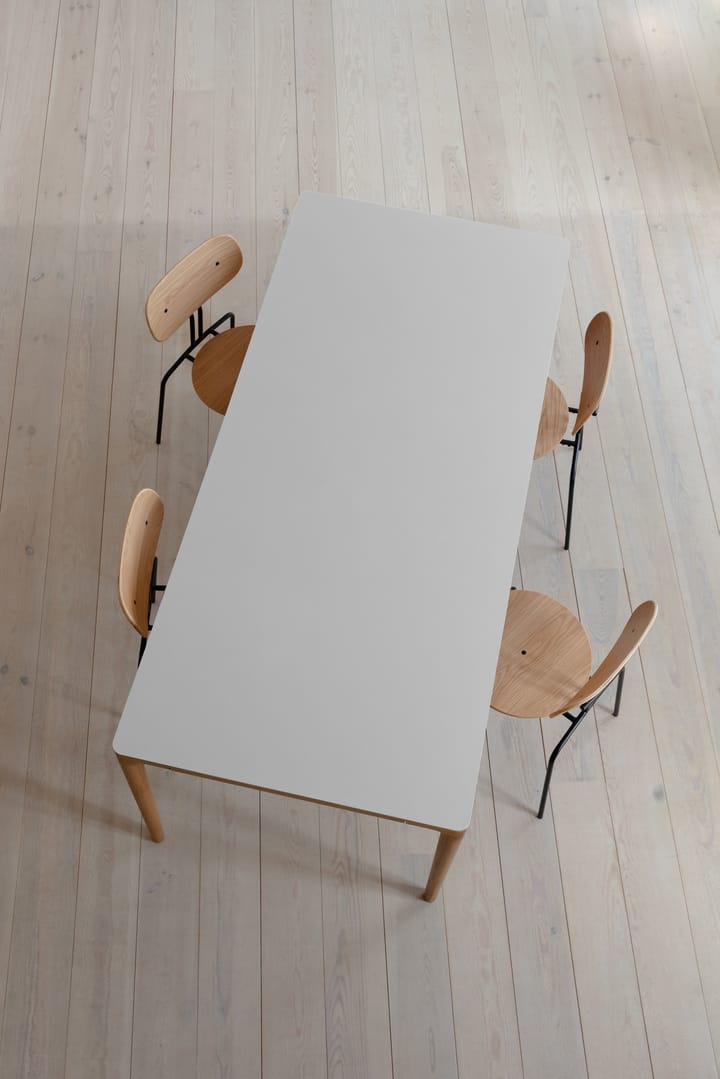 Table à manger Heart'n'Soul 90x200 cm, Oak-cloud grey Umage