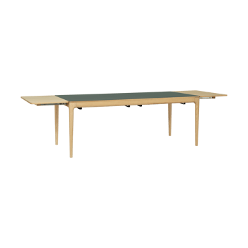 Table à manger Heart'n'Soul 90x200 cm - Oak-moss green - Umage