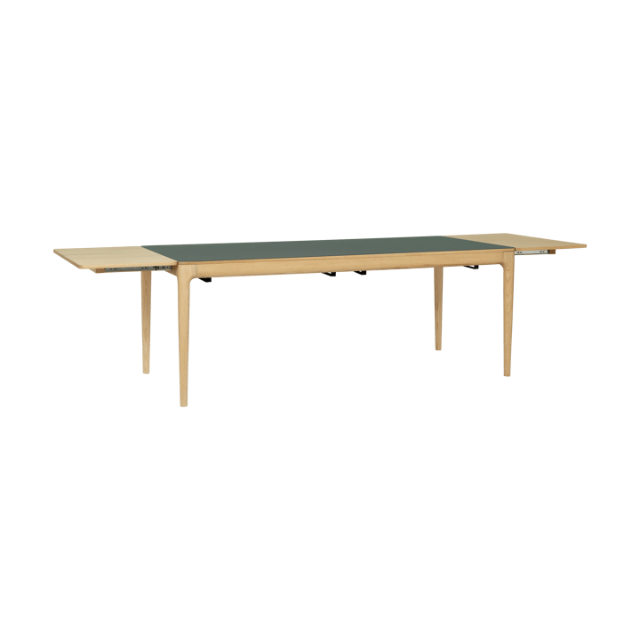 Table à manger Heart'n'Soul 90x200 cm, Oak-moss green Umage