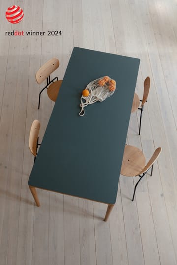 Table à manger Heart'n'Soul 90x200 cm - Oak-moss green - Umage