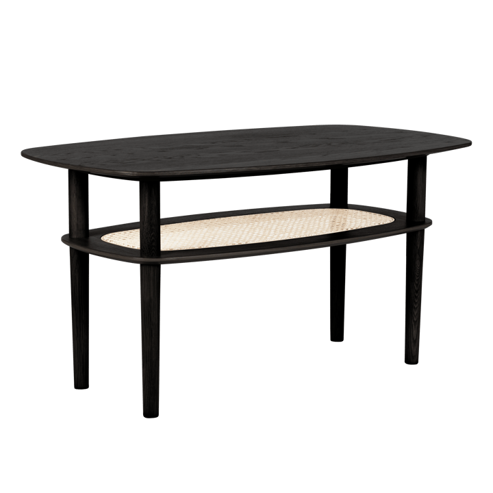 Table basse Together Sleek Rectangle 60x100 cm - Black oak - Umage