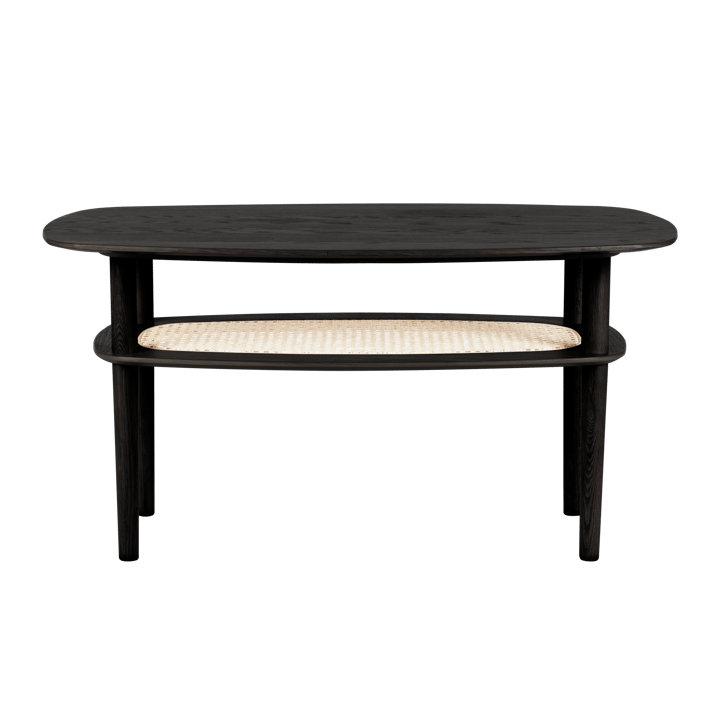 Table basse Together Sleek Rectangle 60x100 cm - Black oak - Umage