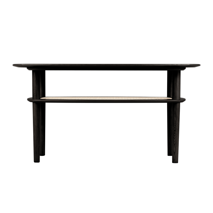 Table basse Together Sleek Rectangle 60x100 cm - Black oak - Umage