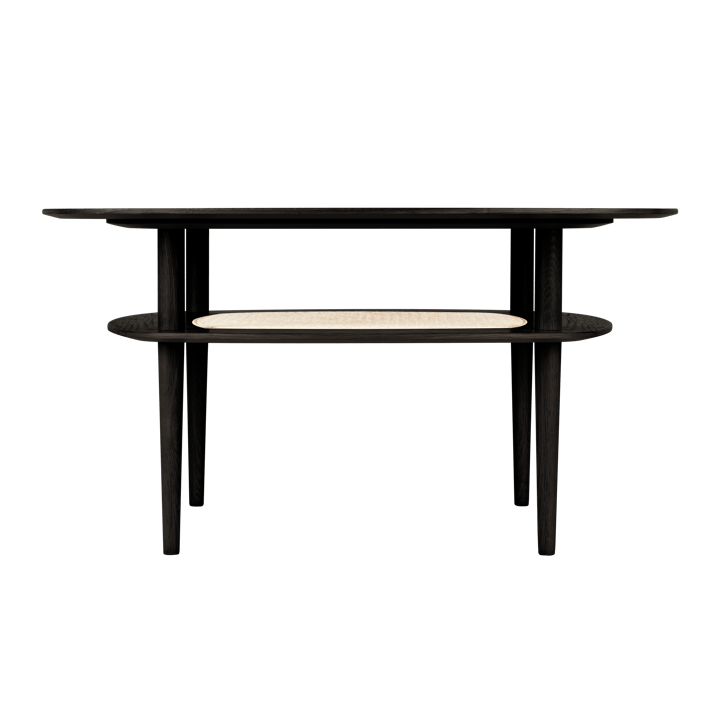 Table basse Together Smooth Square 100x100 cm - Black oak - Umage