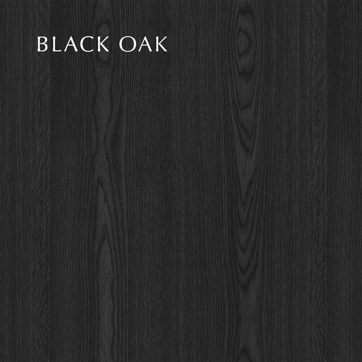Table basse Together Smooth Square 100x100 cm - Black oak - Umage