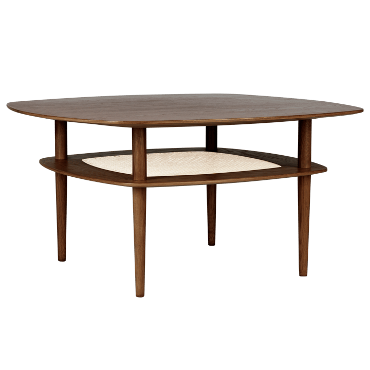 Table basse Together Smooth Square 100x100 cm - Dark oak - Umage