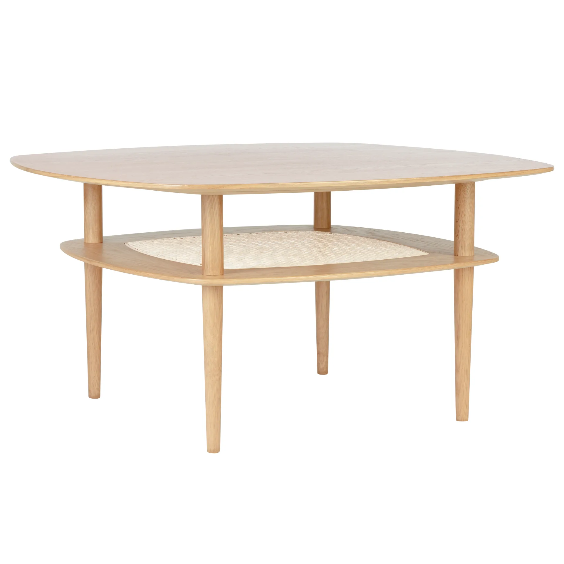 Table basse Together Smooth Square 100x100 cm, Oak Umage