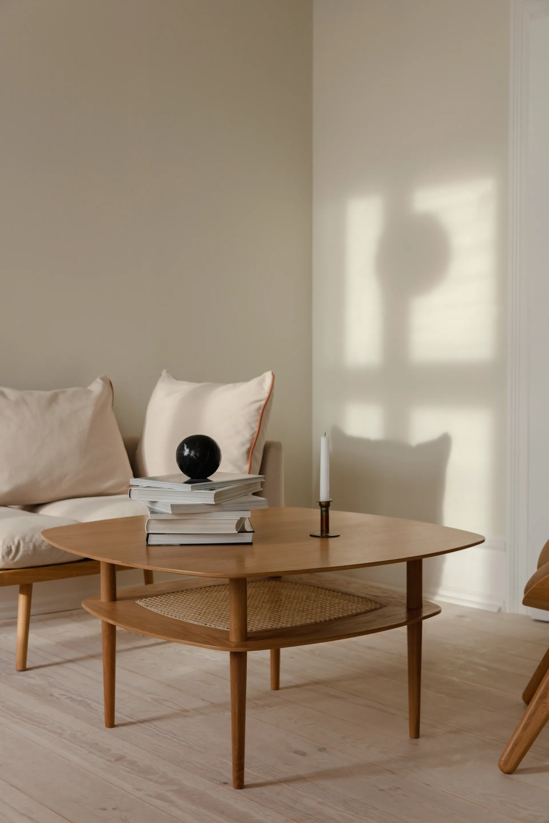 Table basse Together Smooth Square 100x100 cm, Oak Umage