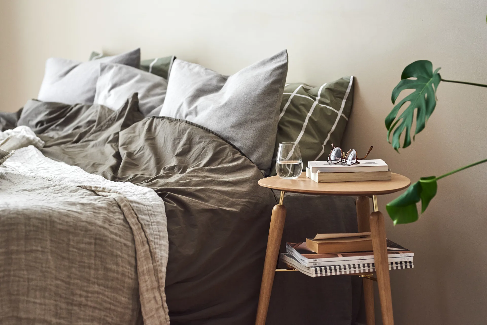 Table d'appoint My Spot, Chêne-laiton Umage