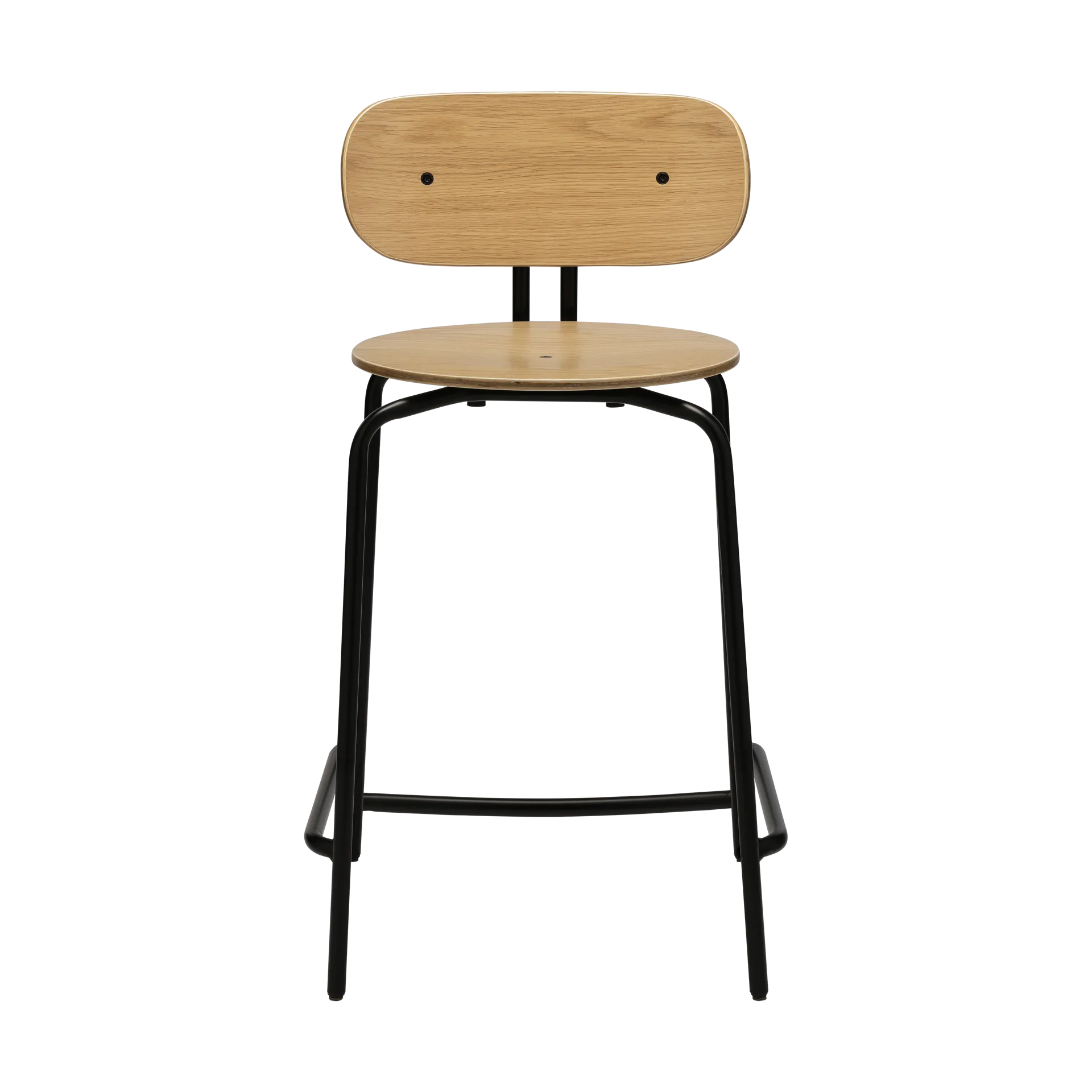 Tabouret de bar Curious 65 cm, Oak-black Umage