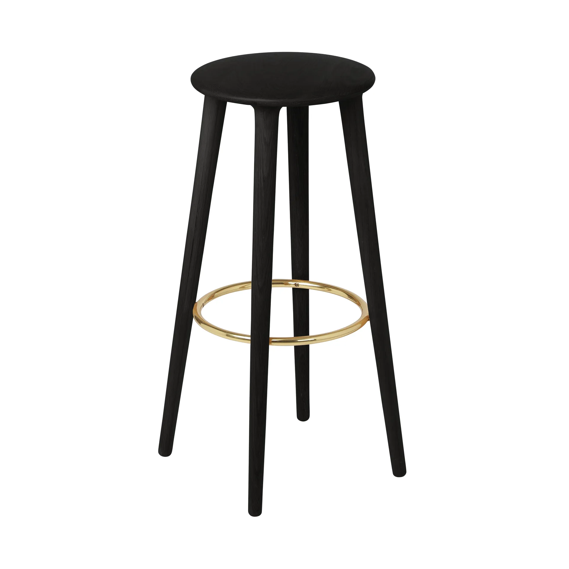 Tabouret de bar The Socialite 77,7 cm, Black oak Umage