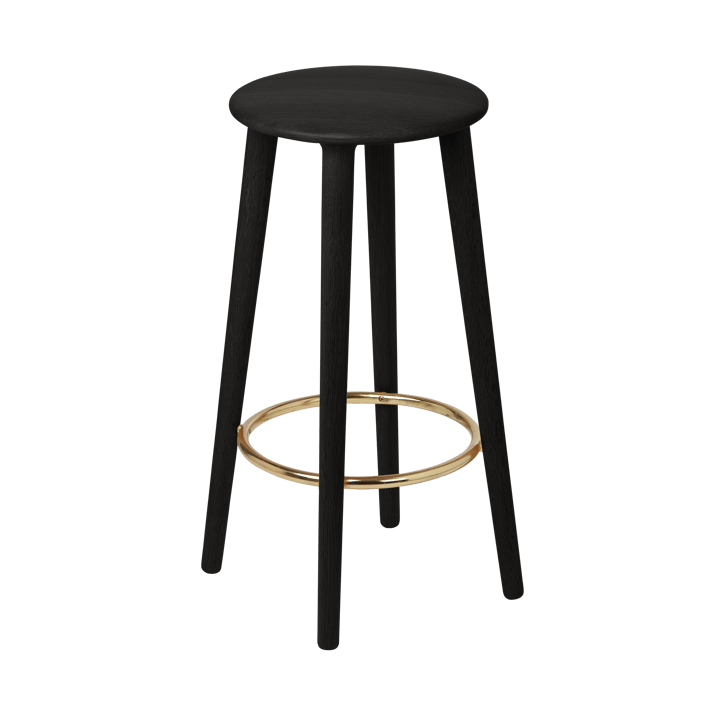 Tabouret de bar The Socialite Counter 67,5 cm - Black oak - Umage