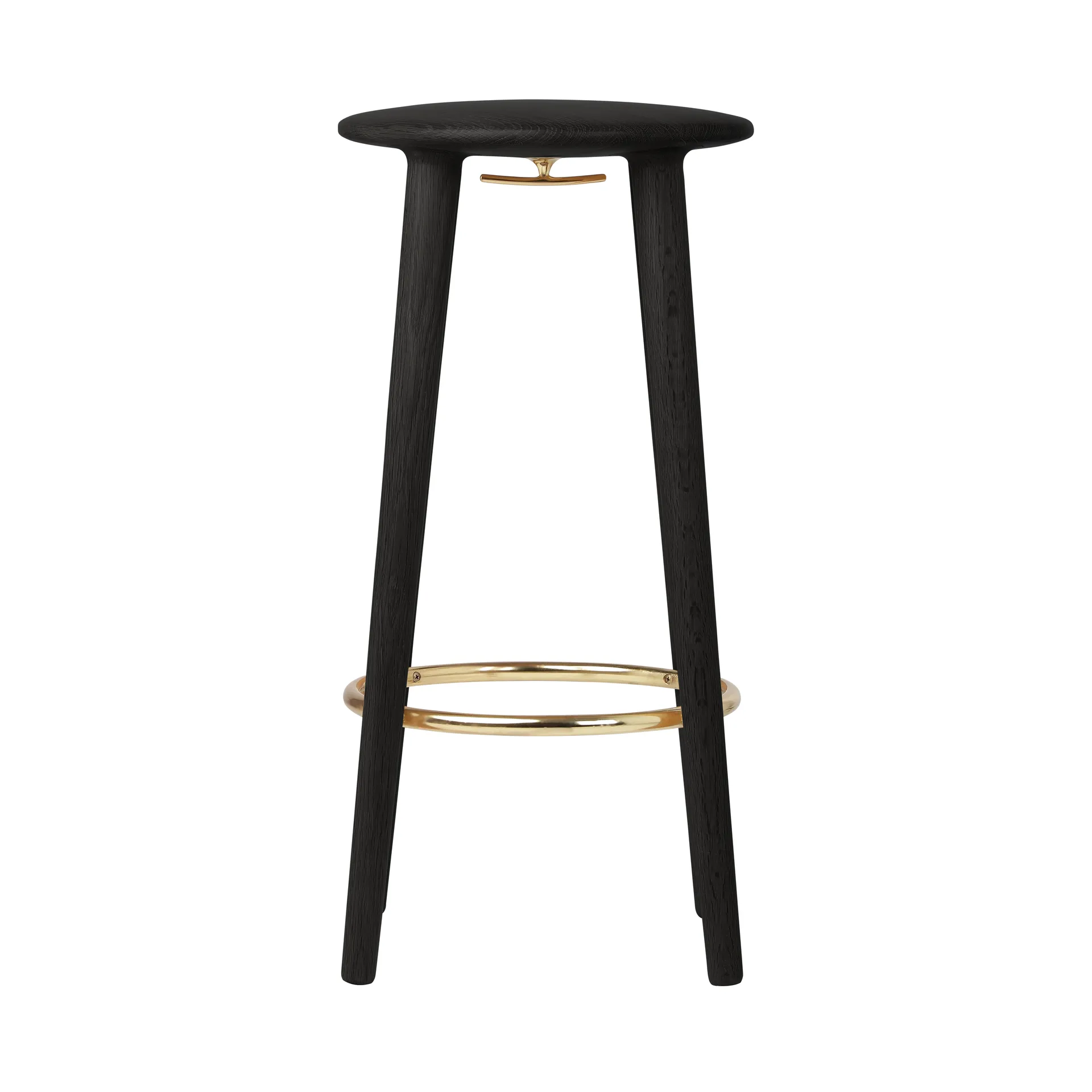Tabouret de bar The Socialite Counter 67,5 cm, Black oak Umage