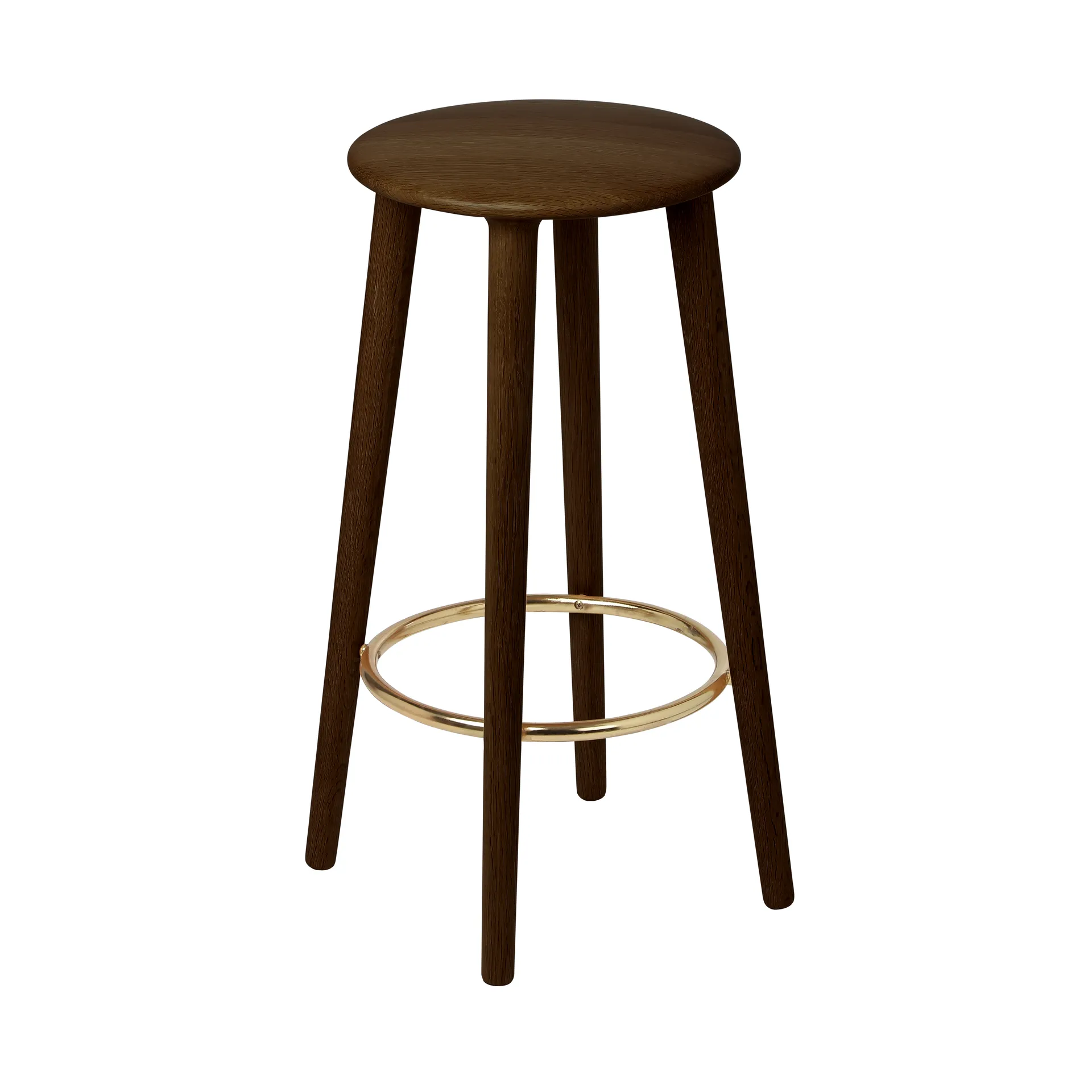 Tabouret de bar The Socialite Counter 67,5 cm, Dark oak Umage