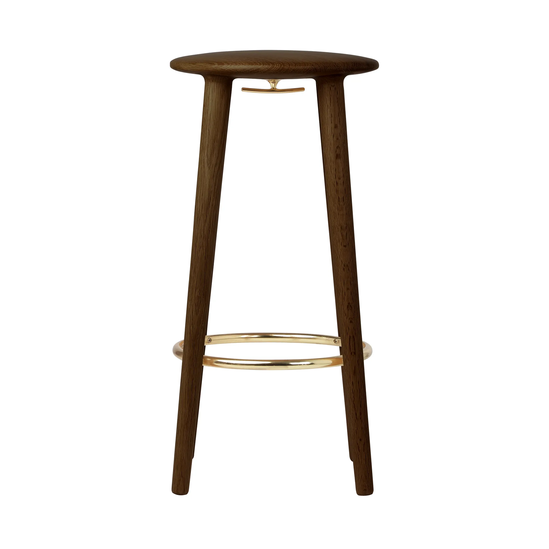 Tabouret de bar The Socialite Counter 67,5 cm, Dark oak Umage