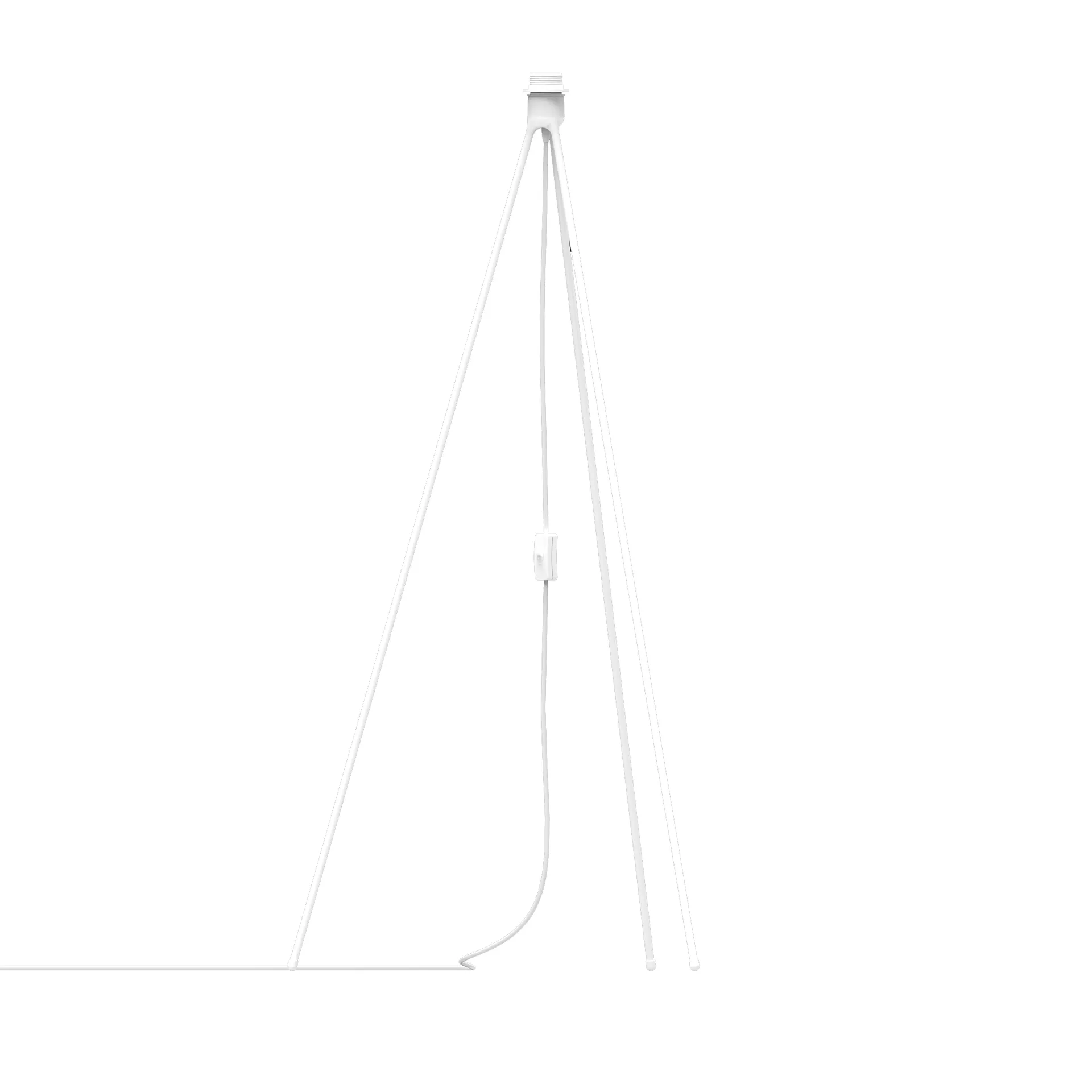 Trépied pour lampadaire Tripod, blanc Umage