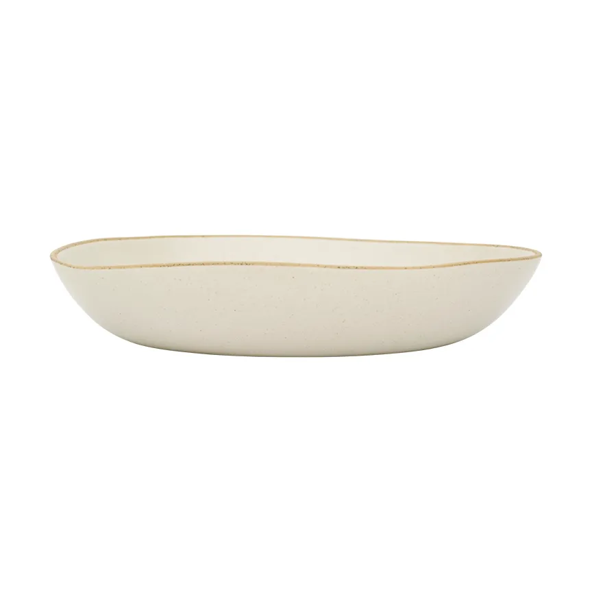 Assiette à pâtes Ateljé Ø22,5 cm, Beige URBAN NATURE CULTURE