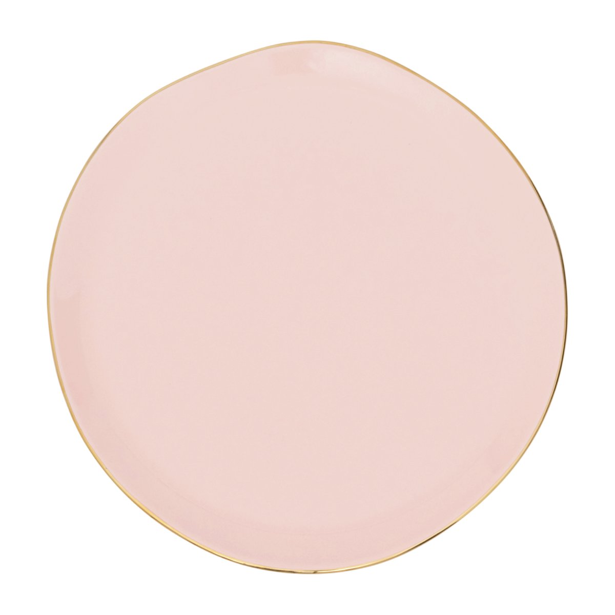 urban nature culture assiette good morning 22,8 cm old pink