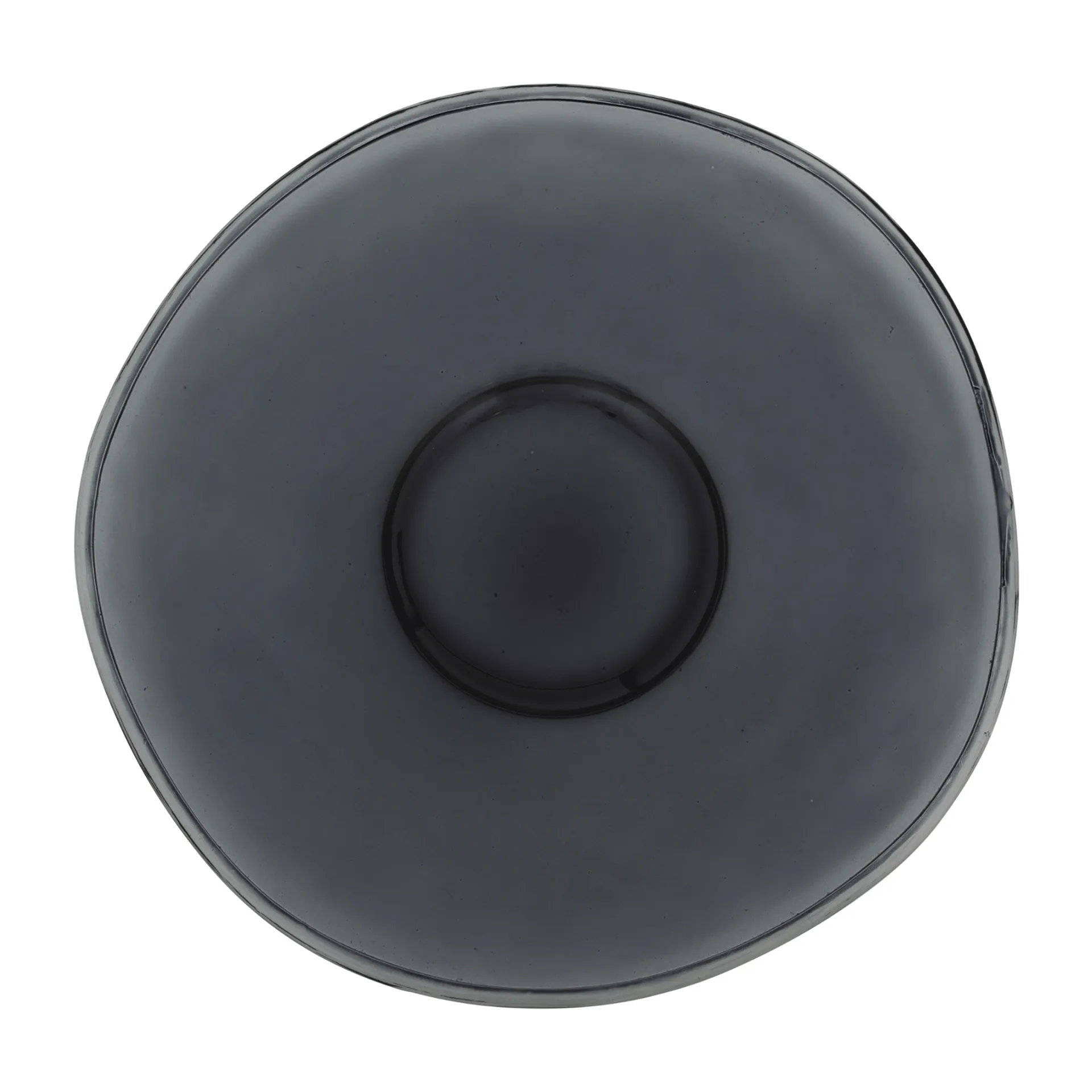 Assiette UNC verre recyclé Ø23 cm, Ebony URBAN NATURE CULTURE