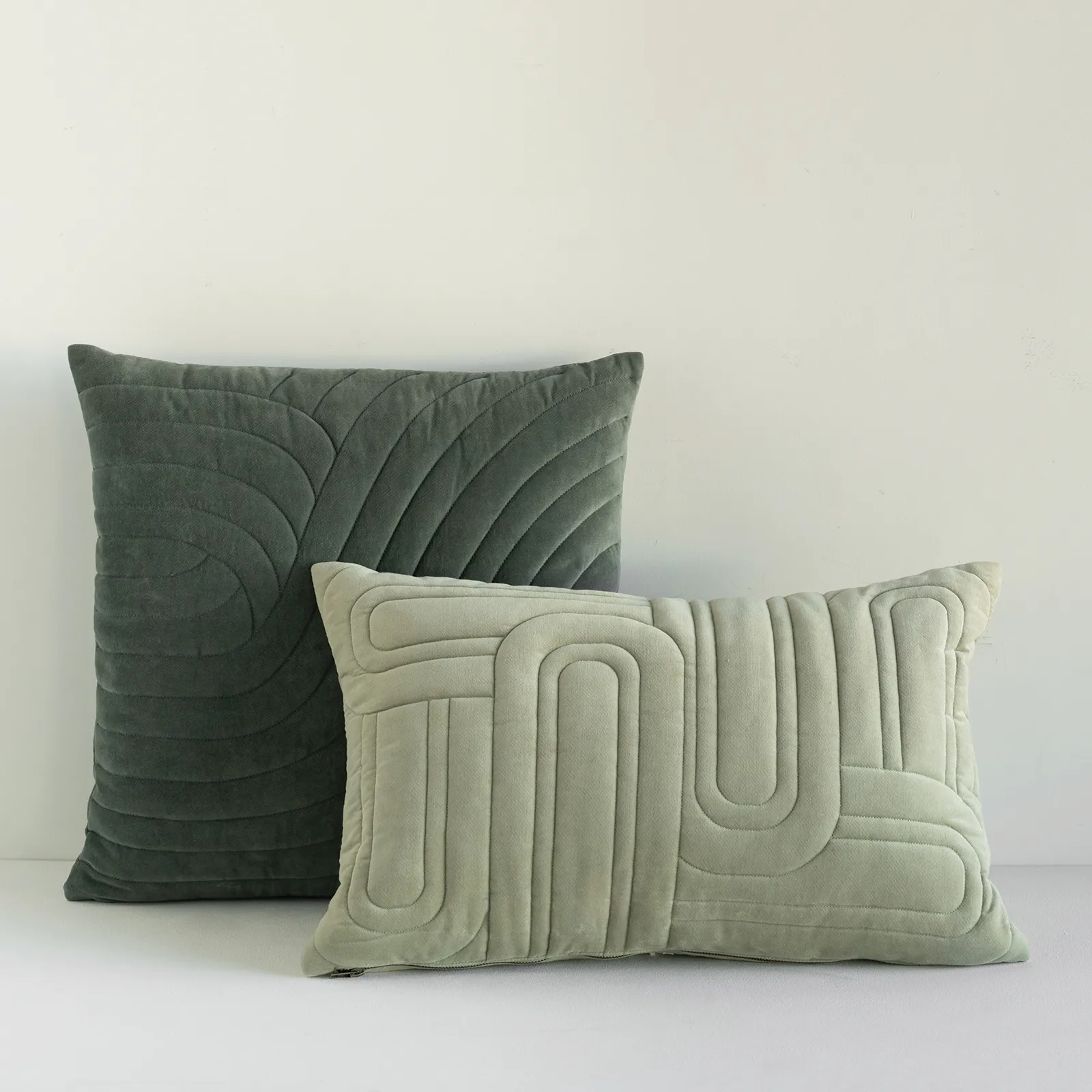 Coussin Kiruto 50x50 cm, Vert URBAN NATURE CULTURE