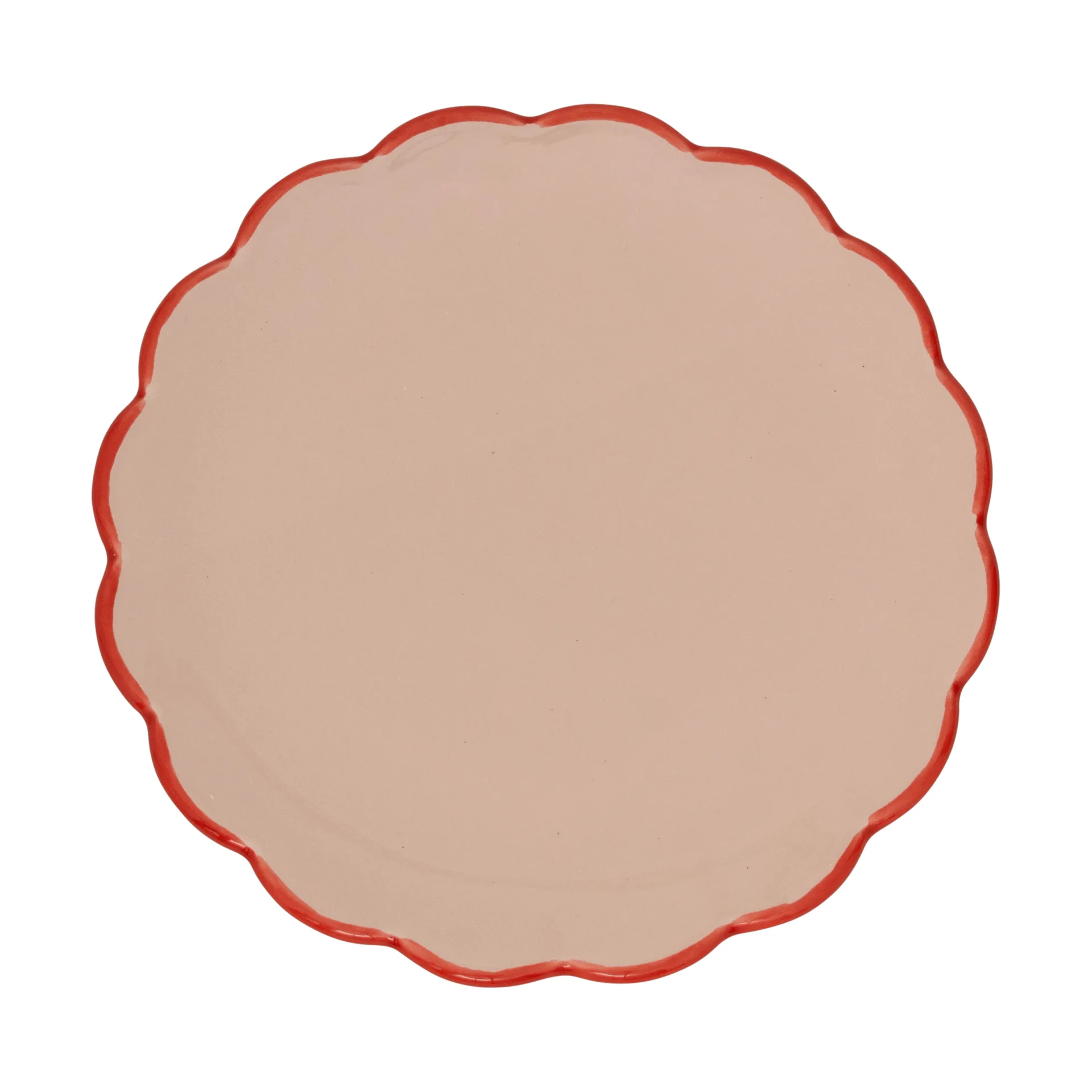 Good Morning sculpted assiette, Old pink URBAN NATURE CULTURE