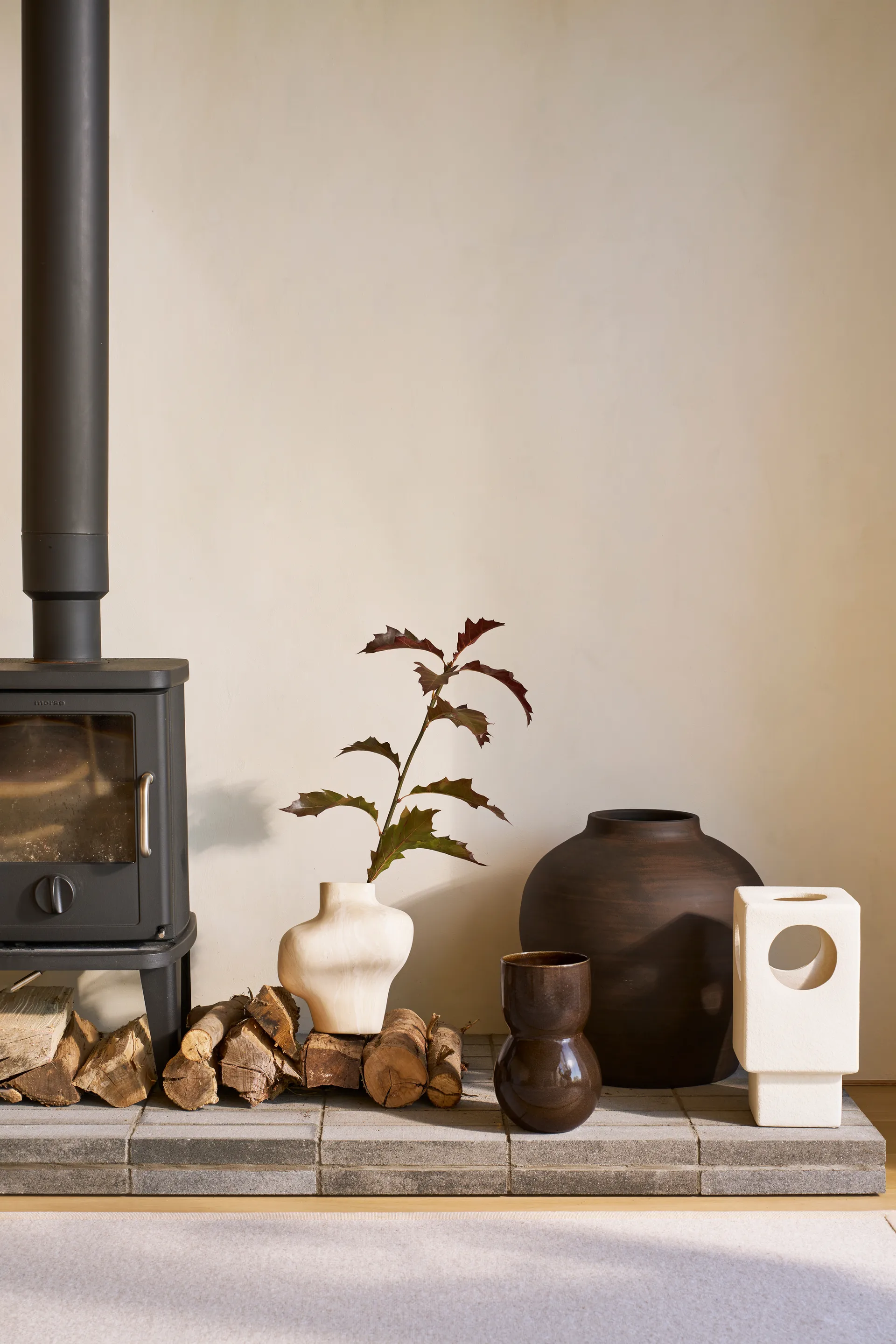 Lampe de table Lycka 38 cm, White URBAN NATURE CULTURE