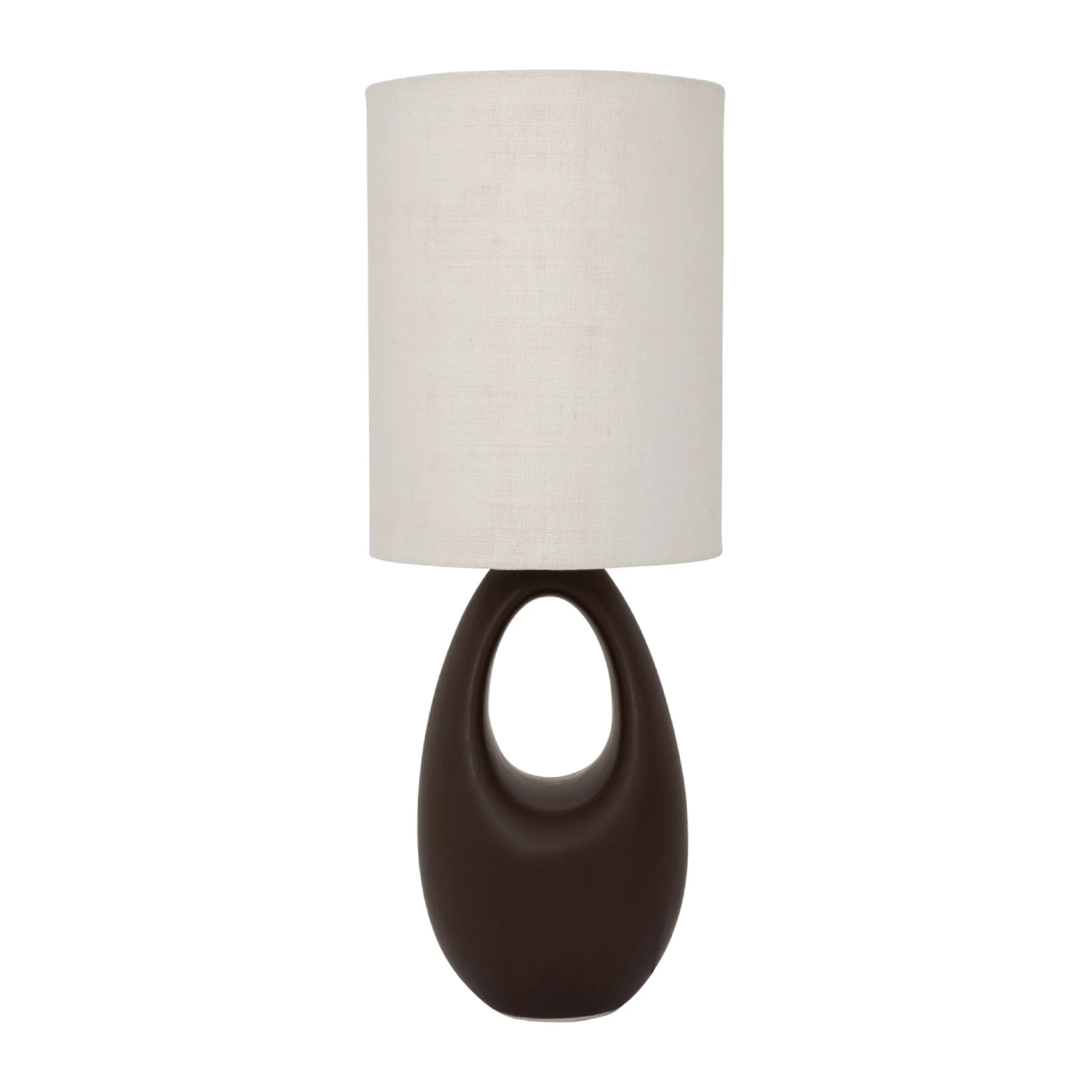 Lampe de table Re-discover L 60 cm, Caraf-naturel (brown-white) URBAN NATURE CULTURE
