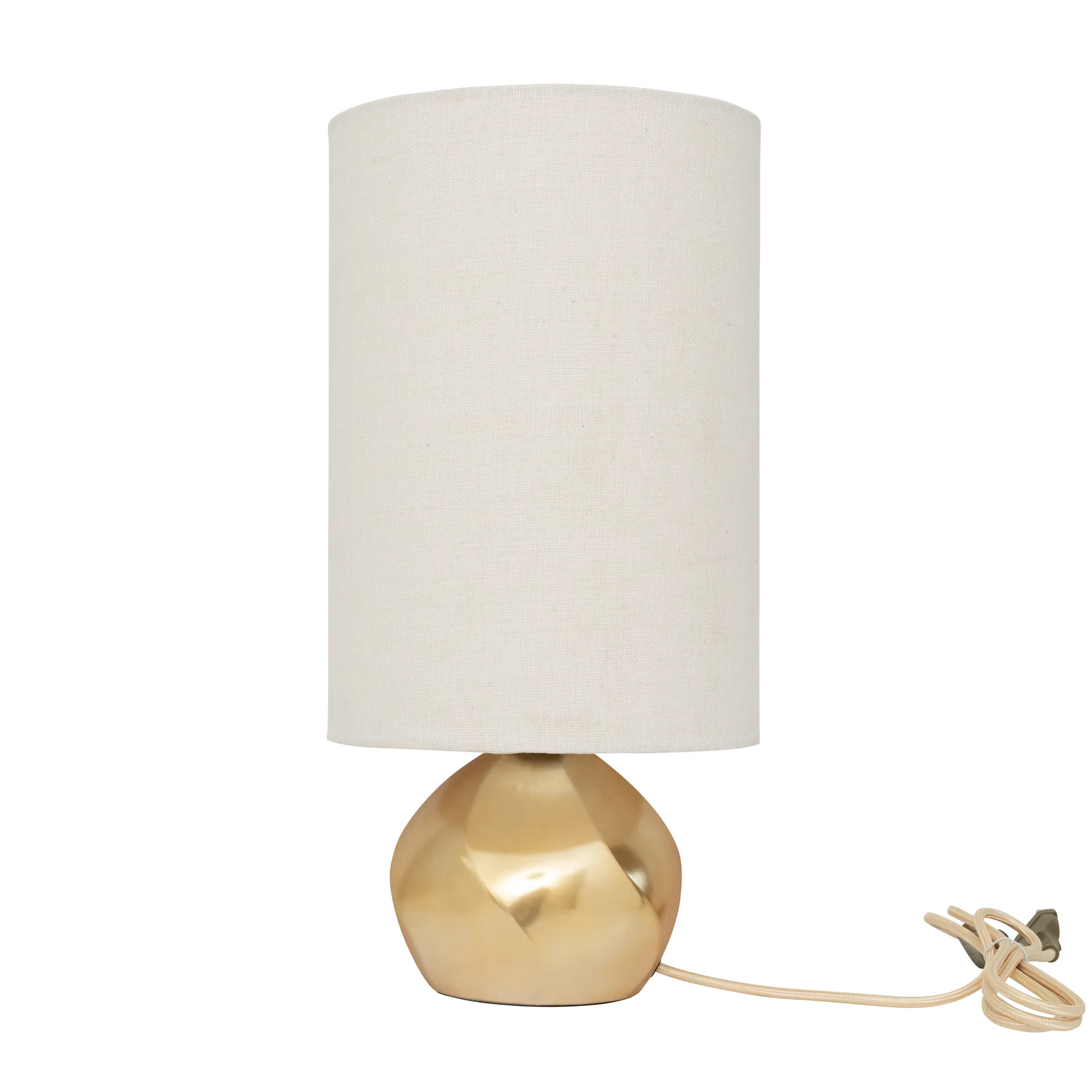 Lampe de table Suki Ø22,5x43 cm, Gold-white URBAN NATURE CULTURE