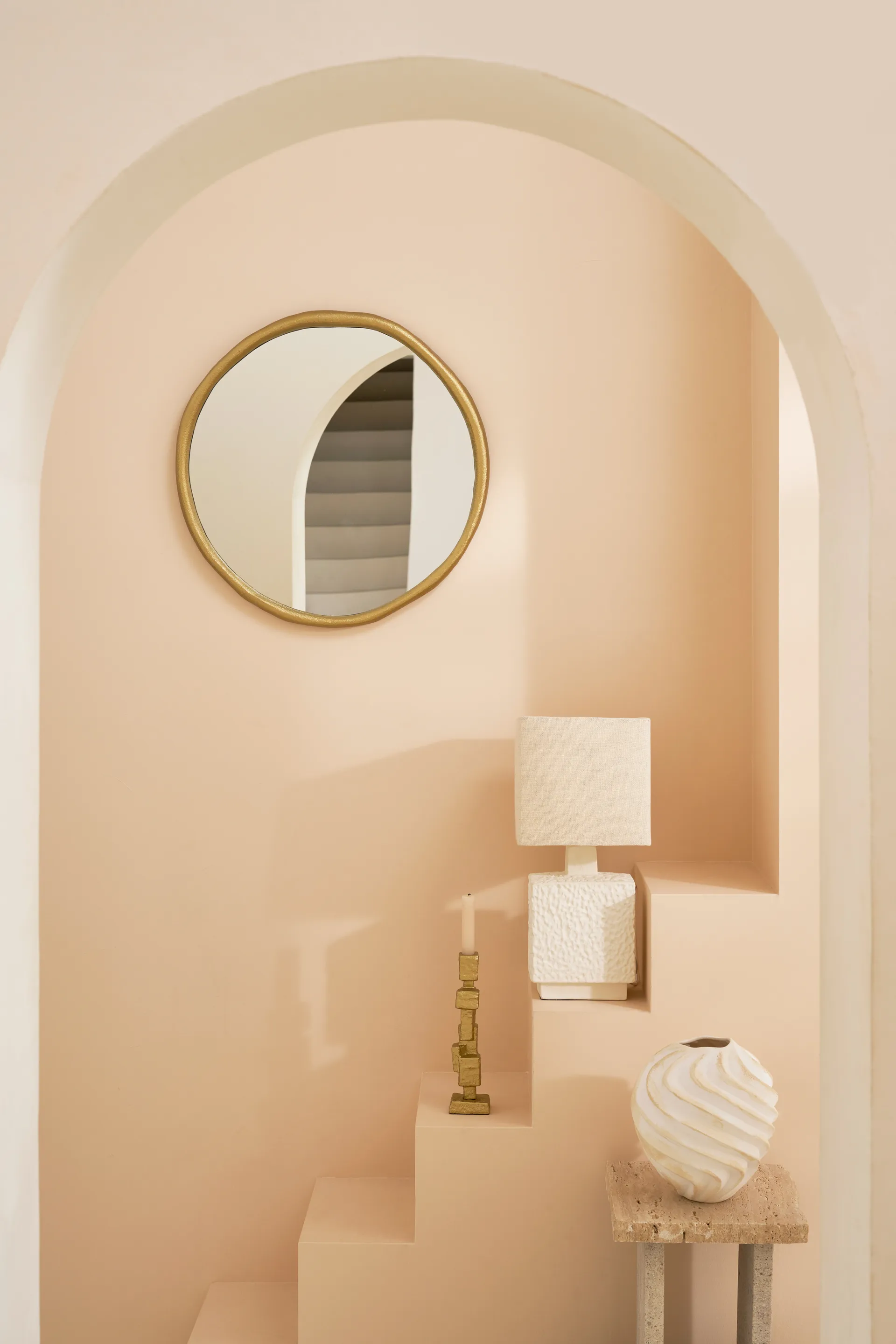 Miroir Rox Ø60 cm, Gold URBAN NATURE CULTURE