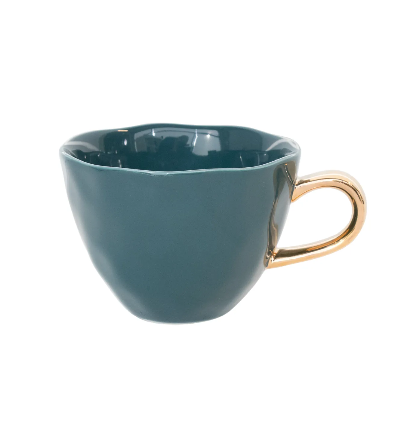 Mug Good Morning Cappuccino 30 cl, Blue green URBAN NATURE CULTURE