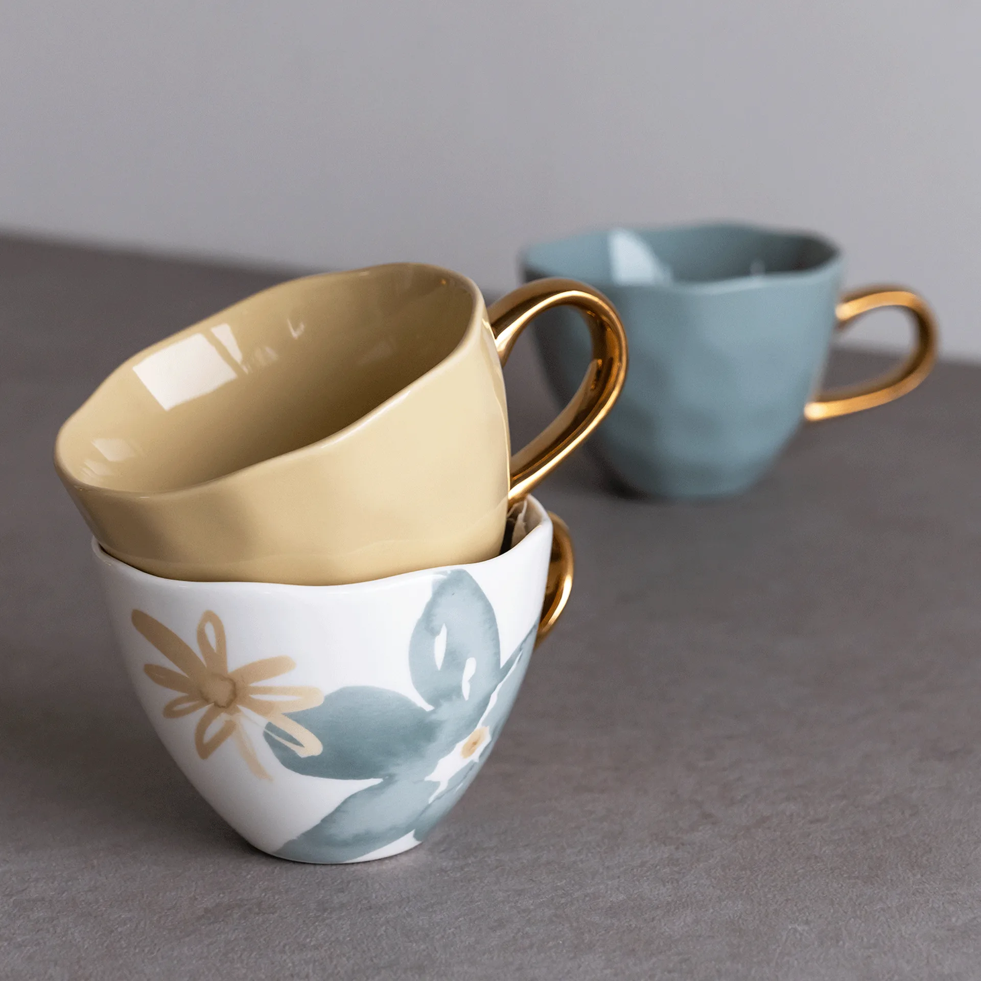 Mug Good Morning Cappuccino 30 cl, Rattan URBAN NATURE CULTURE