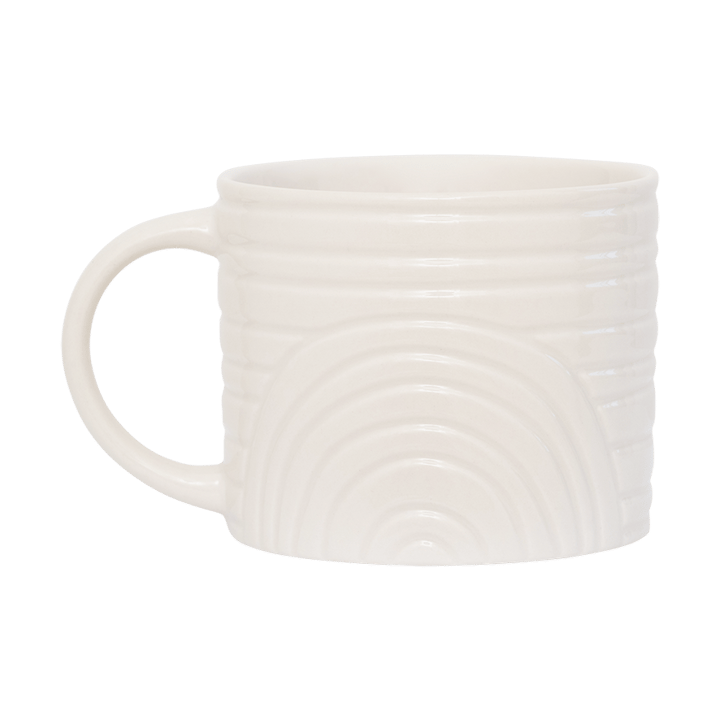 Mug Tazza 50 cl - Lines white - URBAN NATURE CULTURE