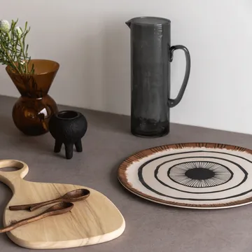 Pichet en verre recyclé UNC 1,35 litre - Ebony - URBAN NATURE CULTURE