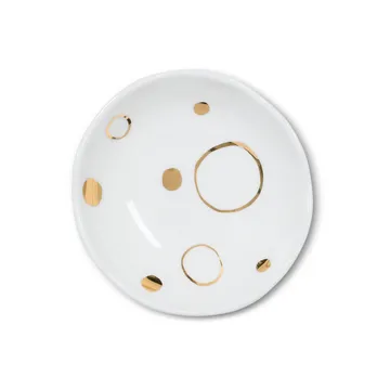 Plat Good Morning 10x10,5 cm doré - Circle Gold - URBAN NATURE CULTURE