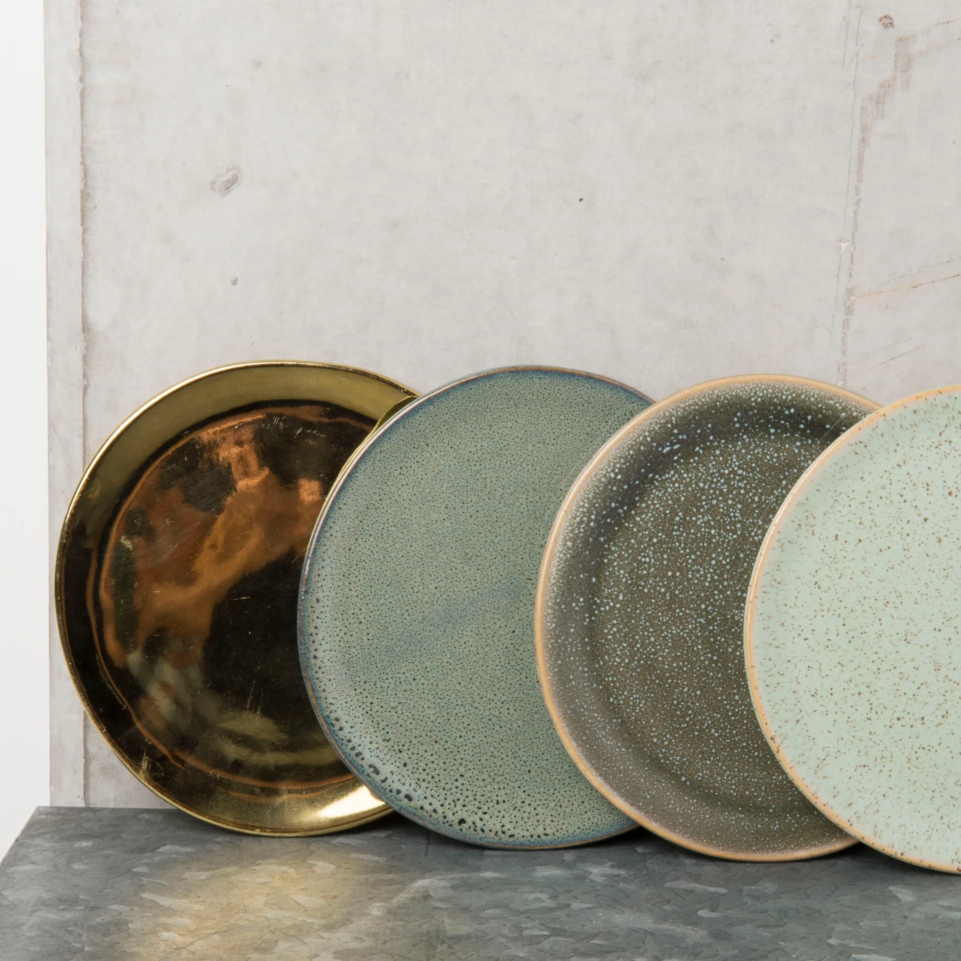 Plat Good Morning Grow Ø14 cm, Laiton URBAN NATURE CULTURE