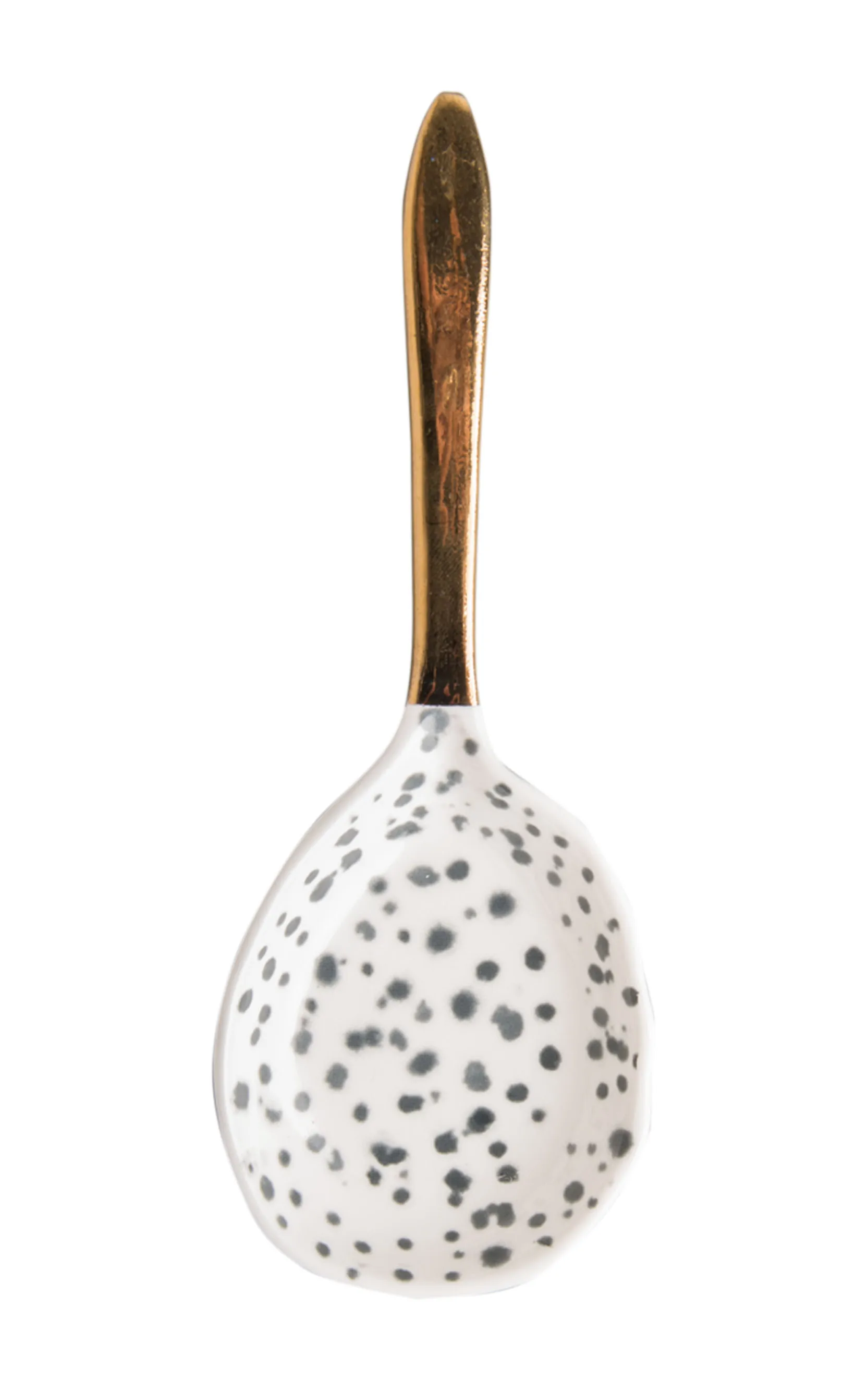 Plat Spoon kuba 16 cm, Noir-blanc-Doré URBAN NATURE CULTURE