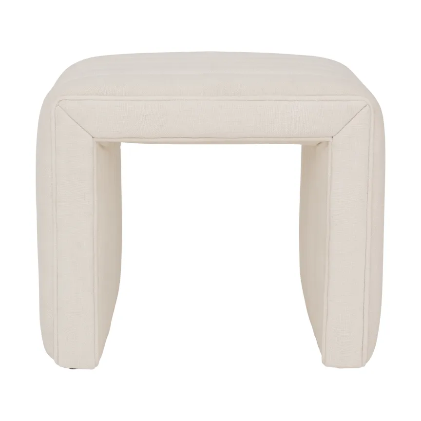 Pouf Lyne 46x35x38 cm, Off white URBAN NATURE CULTURE