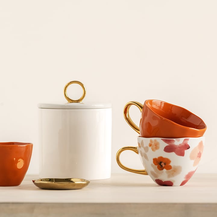Soucoupe Good Morning small Ø9 cm, Gold URBAN NATURE CULTURE