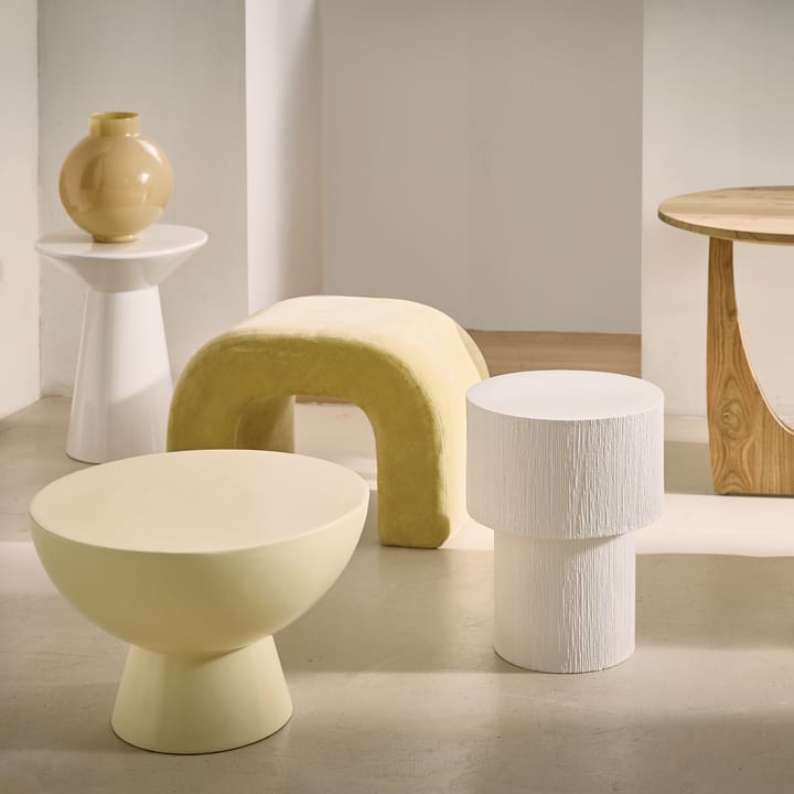 Table d'appoint Alezio Ø28,7 cm, Blanc cassé URBAN NATURE CULTURE
