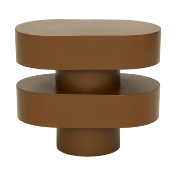 Table d'appoint Ovaali 34 cm - Golden brown - URBAN NATURE CULTURE