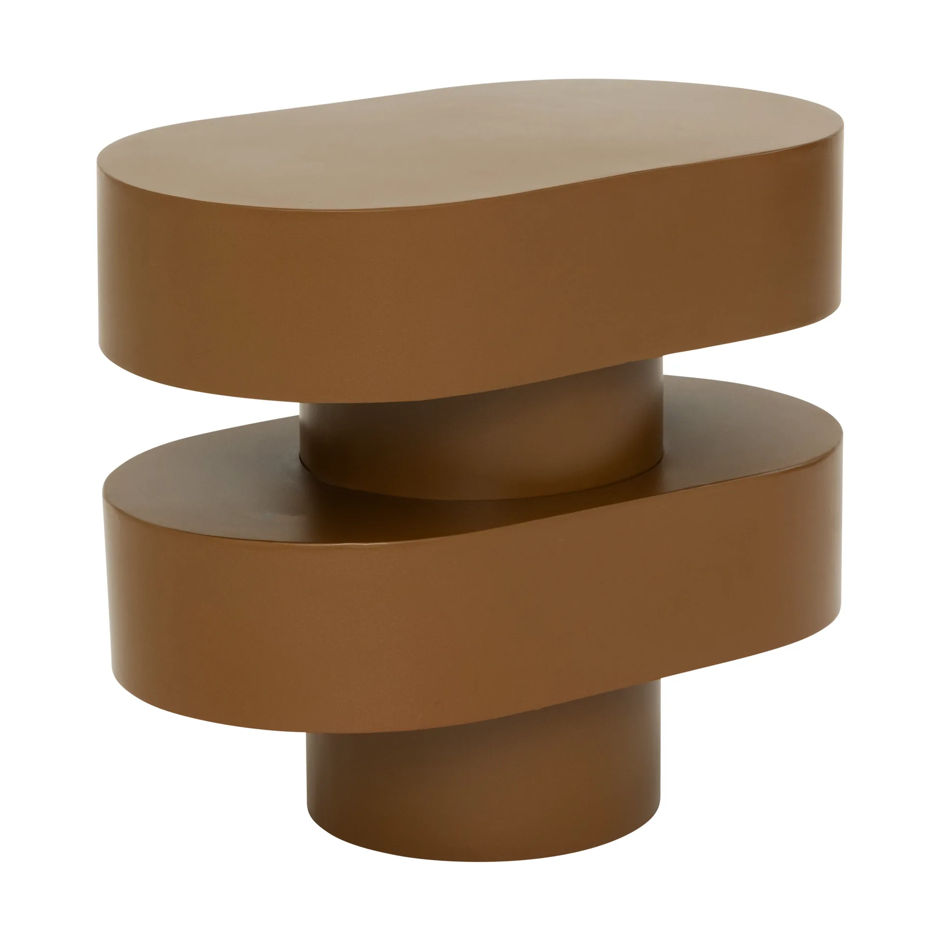 Table d'appoint Ovaali 34 cm, Golden brown URBAN NATURE CULTURE