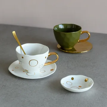 Tasse dorée Good Morning Special Edition - Circle Gold - URBAN NATURE CULTURE
