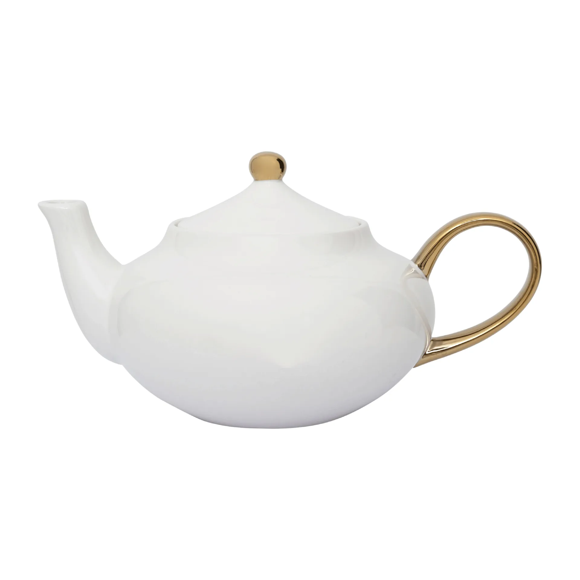 Théière Good Morning 1,25 litre, White-gold URBAN NATURE CULTURE