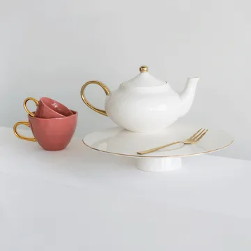 Théière Good Morning 1,25 litre - White-gold - URBAN NATURE CULTURE